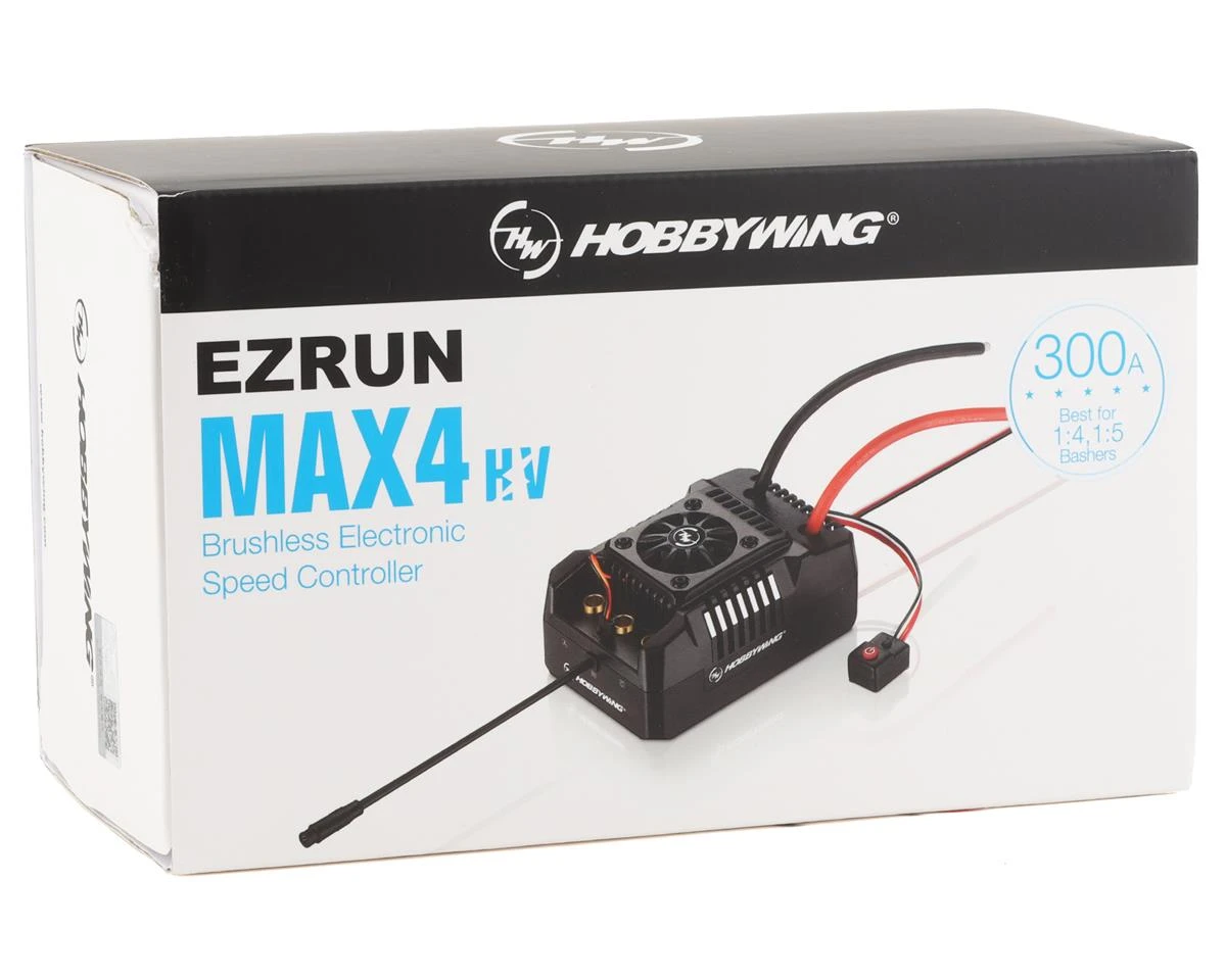 Hobbywing EZRun Max4 HV 1/5 Scale Sensored Brushless ESC 5 Hobbywing EZRun Max4 HV 1/5 Scale Sensored Brushless ESC - Image 3