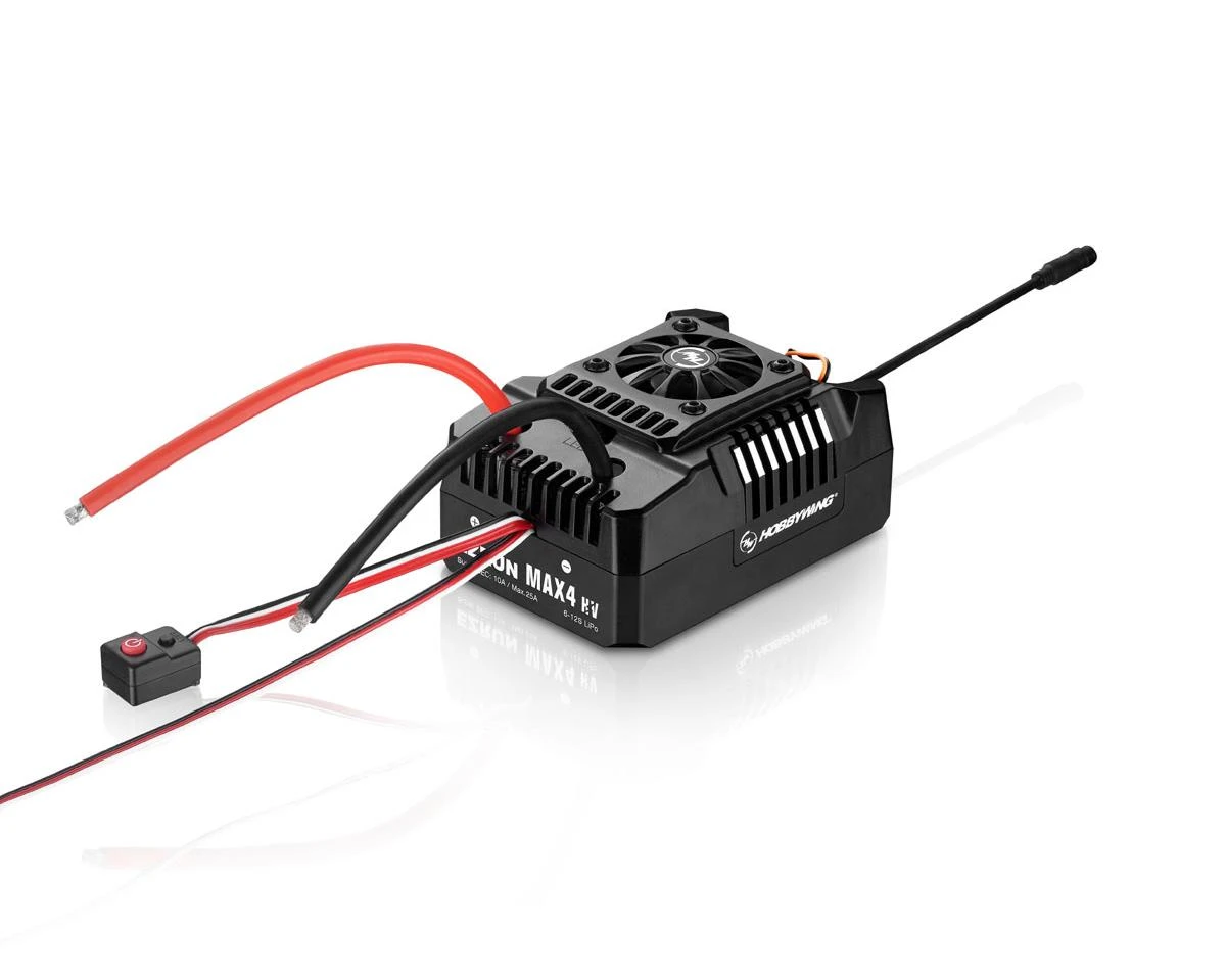Hobbywing EZRun Max4 HV 1/5 Scale Sensored Brushless ESC 6 Hobbywing EZRun Max4 HV 1/5 Scale Sensored Brushless ESC - Image 4