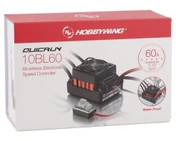 Hobbywing Quicrun WP-10BL60 Waterproof Sensorless Brushless ESC -HOBBYWING Shop hwa30107100 2