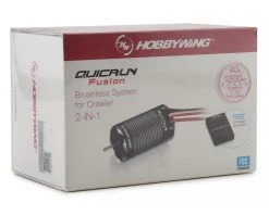 Hobbywing QuicRun Fusion FOC 2-in-1 ESC & Motor System (1200Kv) 7 Hobbywing QuicRun Fusion FOC 2-in-1 ESC & Motor System (1200Kv) -HOBBYWING Shop hwa30120400 2