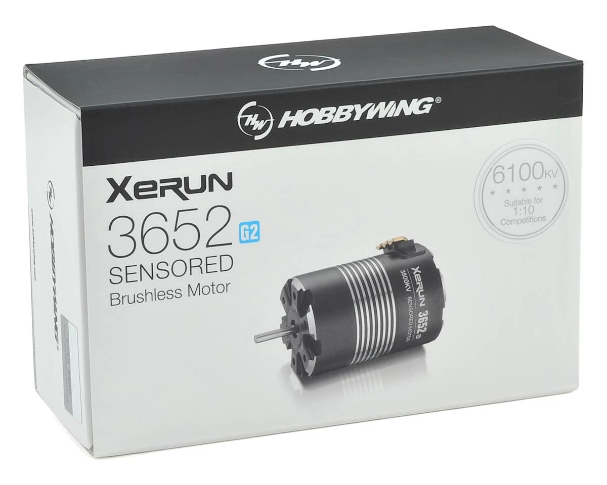 Hobbywing XERUN SCT 3652SD G2 Sensored Brushless Motor (6100kV) (w/5mm shaft) 6 Hobbywing XERUN SCT 3652SD G2 Sensored Brushless Motor (6100kV) (w/5mm shaft) - Image 4