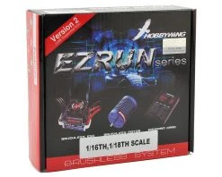 Hobbywing EZRun 18A Sensorless Brushless ESC/Motor Combo (18.0T/5200kV) w/Program Box -HOBBYWING Shop hwa81030010 3