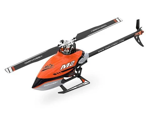 OMP Hobby M2 V2 Electric Helicopter (Orange) 2 OMP Hobby M2 V2 Electric Helicopter (Orange)